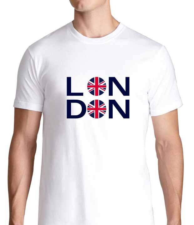 เสื้อคอวี ลายธงชาติ London